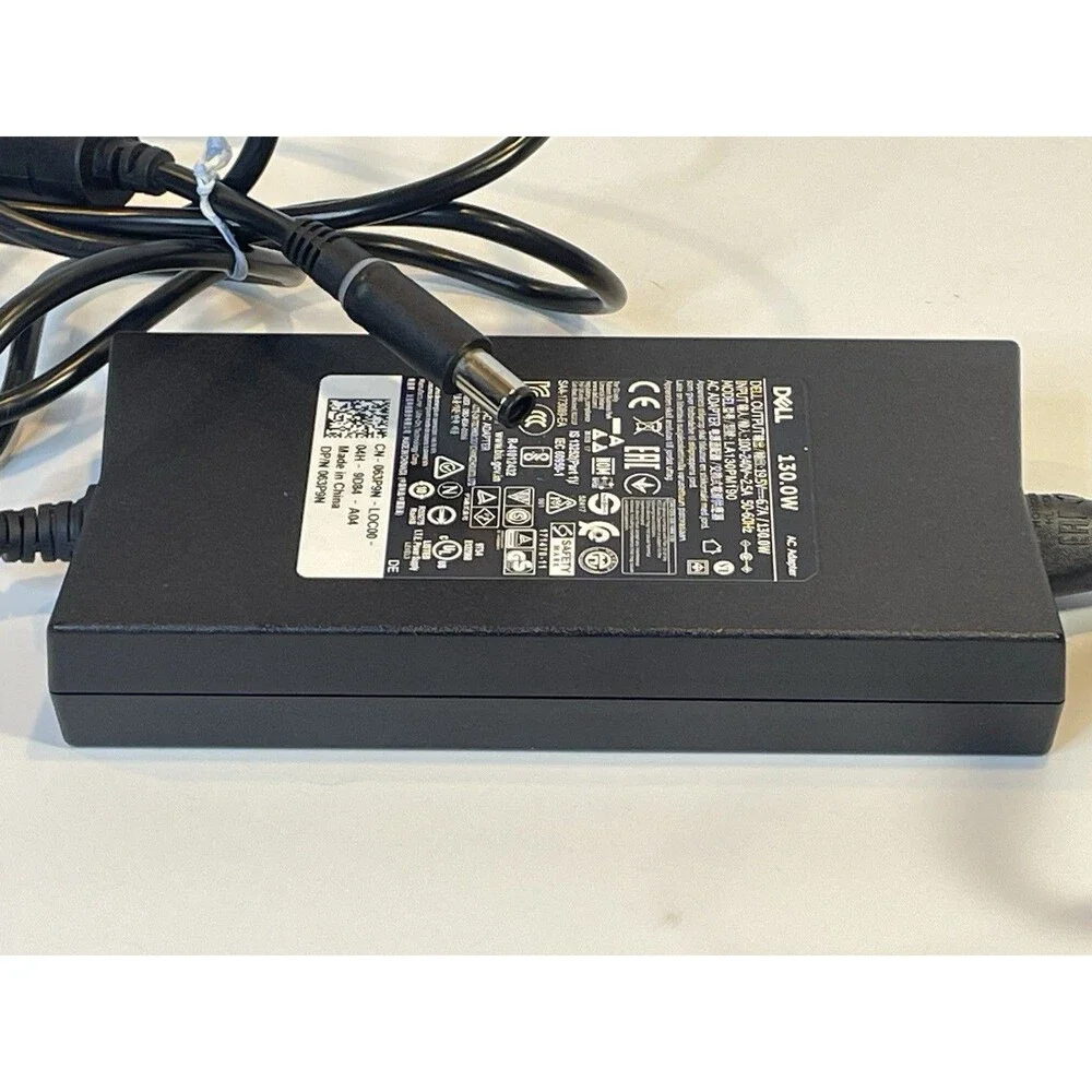 Genuine Dell 130W 19.5V AC Power Adapter Laptop Charger LA130PM190 Tip 7.4mm OEM